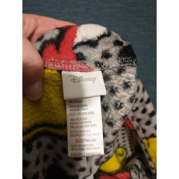 Disney plus sized soft pj pants Mickey mouse 2x * - Picture 3 of 3